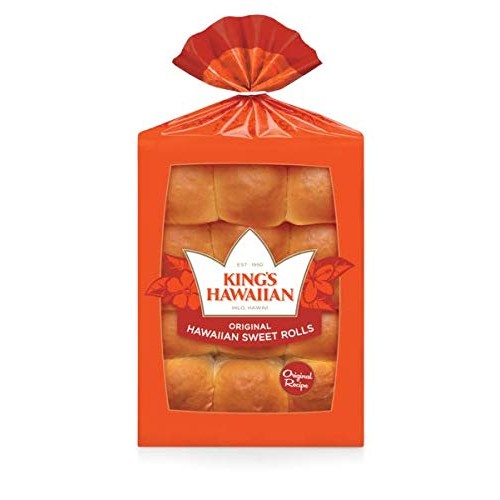 Kings Hawaiian Rolls Original Hawaiian Sweet Rolls 12 Ct. 2 P
