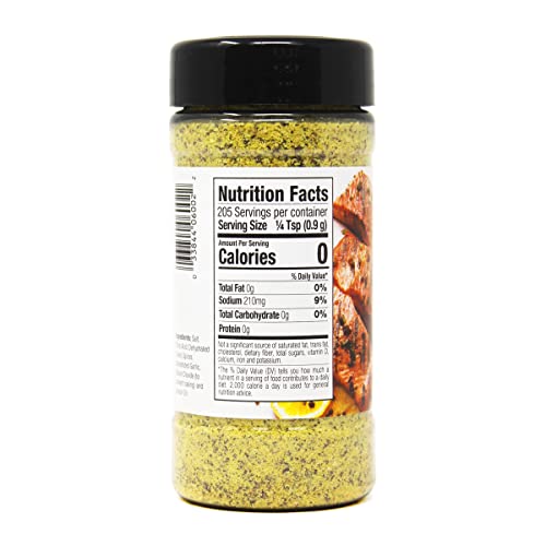 Kingsford Badia Lemon Pepper All-Purpose Seasoning, 6.5 oz