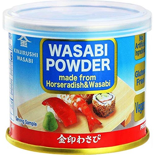 Kinjirushi Wasabi Powder - 0.88Oz 25G/Gluten Free, Vegan, No A