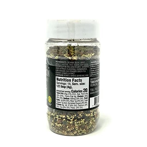 Nori Furikake With Japanese Wasabi Flavor 2.47Oz, Rice Seasoni