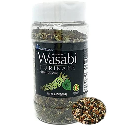 Nori Furikake With Japanese Wasabi Flavor 2.47Oz, Rice Seasoni