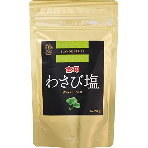 Japan Genuine Wasabi Salt 3.5Oz/100G Wasabi Seasoning/Flavor Sa