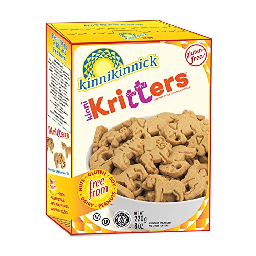 Kinnikinnick Gluten Free Animal Graham Cookies, 8 Ounce Pack Of 6