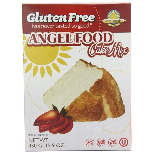 Kinnikinnick Gluten Free Angel Food Cake Mix, 15.9 Ounce Pack O