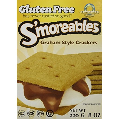 Kinnikinnick Smoreable Graham Cracker 8 Oz Pack Of 3