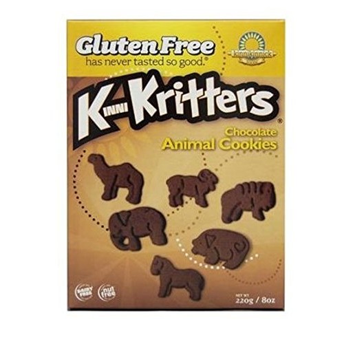 Kinnikinnick Chocolate Animal Cookies 8 Oz.