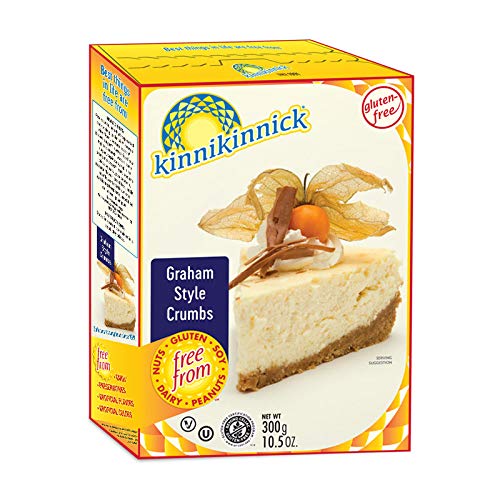 Kinnikinnick Crumbs - Graham Style Gluten Free, 10.5-Ounce Pack