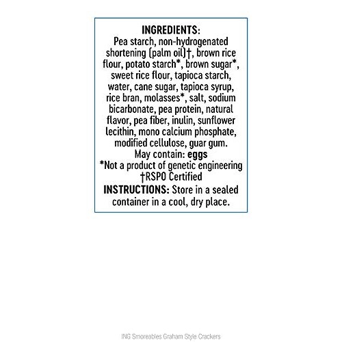 Smoreables Gluten Free Graham Style Cookies - 8Oz, 220G Pkg -