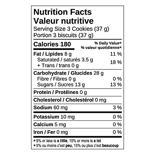 Kinnitoos Cookies, Vanilla Sandwich Cream, 8 Oz