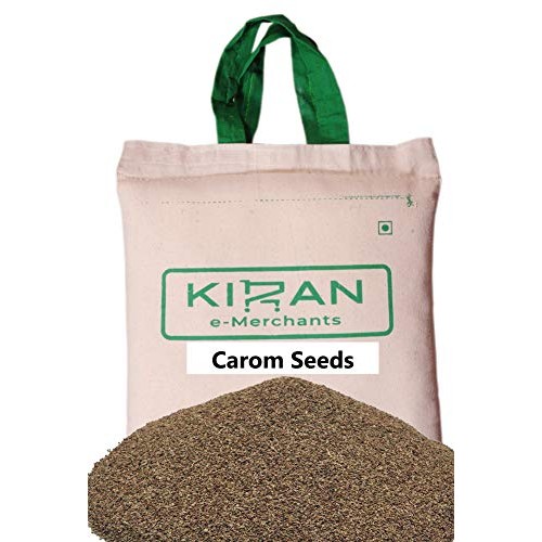 Kirans Carom Seeds, Eco-Friendly Pack, 10 Lb 4.54 Kg