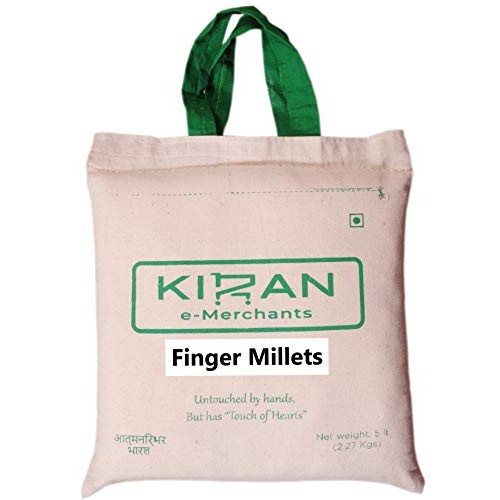 Kirans Finger Millets,Hulled &Amp; Sortex Cleaned Eco-Friendly Pa