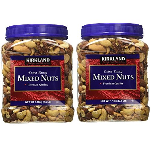 2 Tubs Fancy Mixed Nuts, 2.5 Lb
