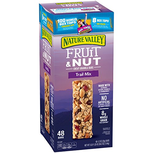 Nature Valley Fruit &Amp; Nut Chewy Trail Mix Granola Bars 48 Ct.