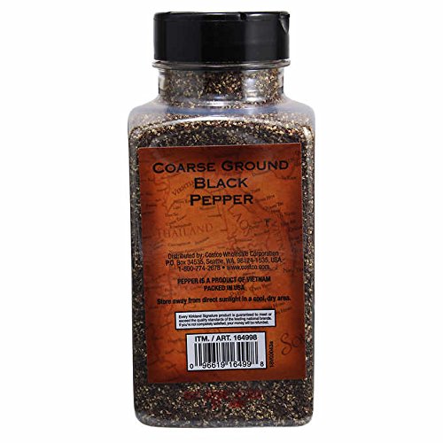 Kirkland Signature Fine Ground Black Pepper, 12.3 Oz 2 Bottle