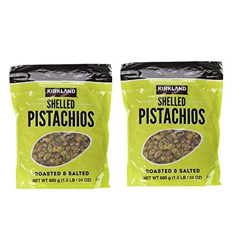 Kirkland Signature Shelled Pistachios, Roasted &Amp; Salted, 24 Oz Kirkland Signature Shelled Pistachios, Roasted &Amp; Salted, 24 Oz