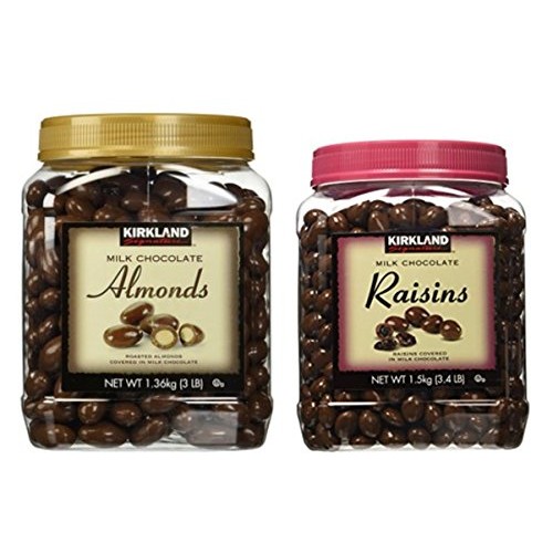 Kirkland Signature Chocolate Roasted Almonds &Amp; Chocolate Raisin