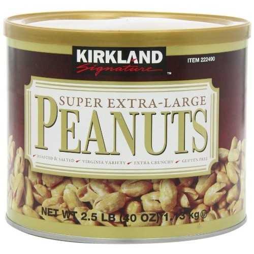 Kirkland Signature Super Xl Va Peanuts, 40 Ounce Kirkland Signature Super Xl Va Peanuts, 40 Ounce