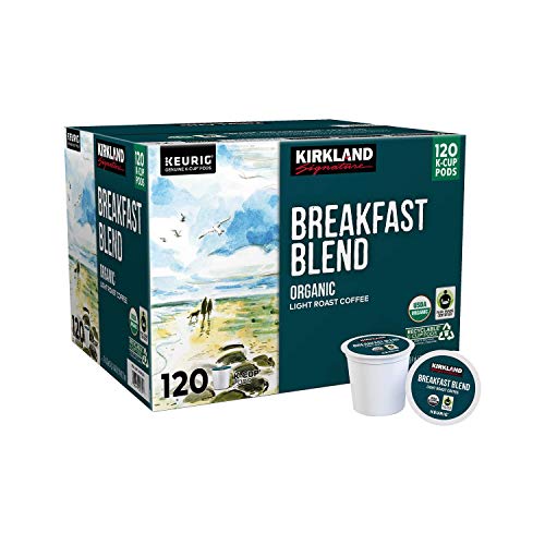 Kirkland Signature Coffee Single Serve K-Cup Breakfast Blend, 2