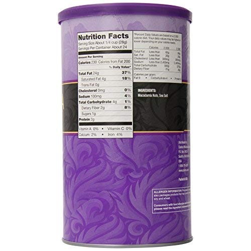 Kirkland Dry Roasted Macadamia Nuts With Sea Salt 680G 1.5 Lb