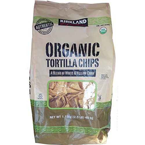 Kirkland Organic Tortilla Chips 1.13 Kg 2.5 Lbs