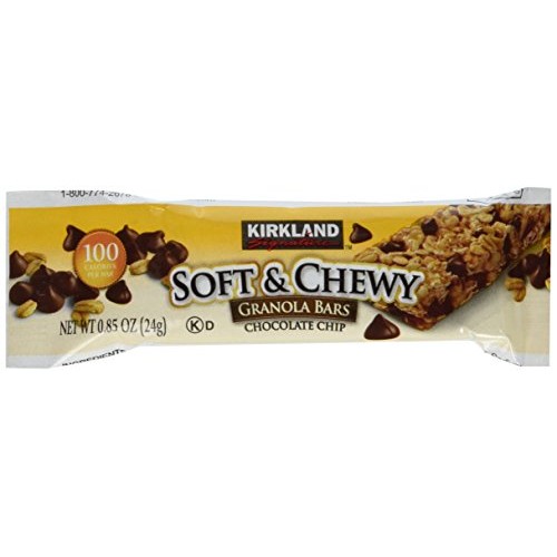 Kirkland Signature Soft And Chewy Granola Bars, Chocolate Chip,