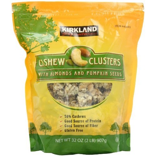 Kirkland Signature Signatures Cashew Cluster With Almonds And P