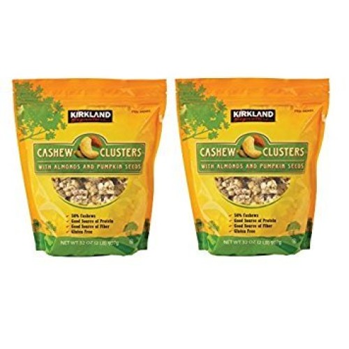 Kirkland Signature Cashew Clusters With Almonds And Pumpkin Seed