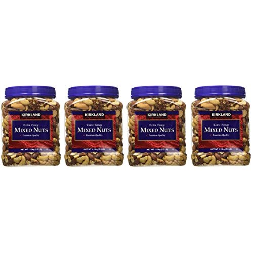 Kirkland Signature Qcqkzc Fancy Mixed Nuts, 40 Ounce 4 Pack