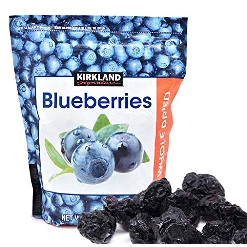 Kirkland Signature Whole Dried Blueberries Resealable Bag - 20