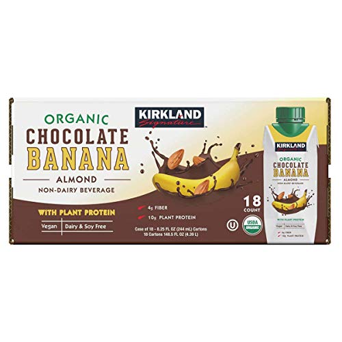 Kirkland Signature Organic Vegan Chocolate Banana Plant Protein