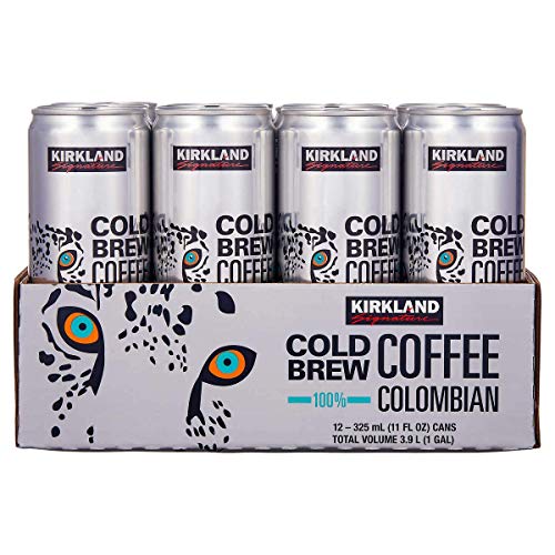 Kirkland Signature Cold Brew Colombian Coffee 12 Cans /11 Fl Oun