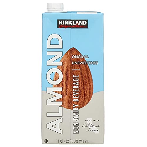 Kirkland Signature Almond Milk, 32 Fluid Ounce 12 Count