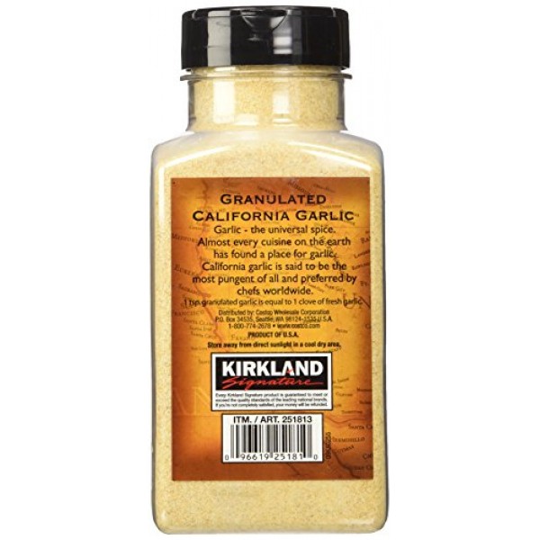 Kirkland Signature California granulated garlic, 18 oz