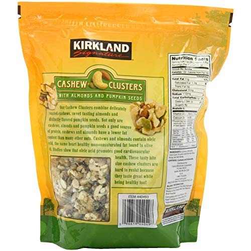 Kirkland Signature Cashew Clusters - 907G