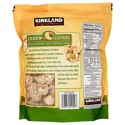 Kirkland Signature Cashew Clusters - 907G - Pack Of 2