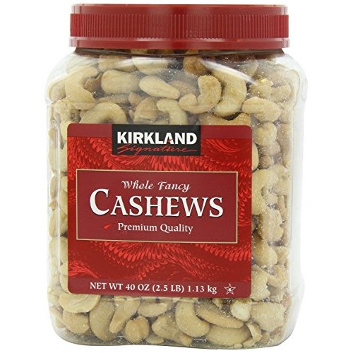 Kirkland Signature Cashews, 40 Ounce 2 Units