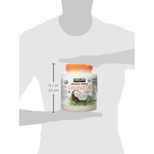 Kirkland Signature Cold Pressed Unrefined Organic Virgin Coconut