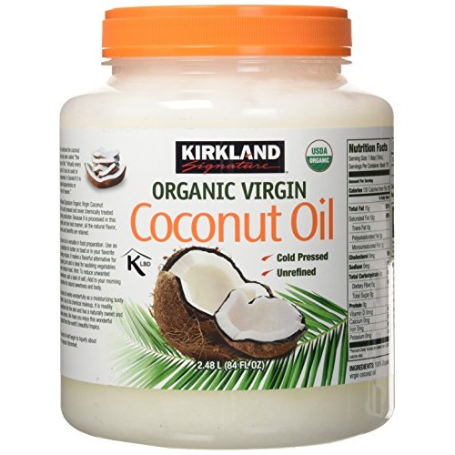 Kirkland Signature Cold Pressed Unrefined Organic Virgin Coconut