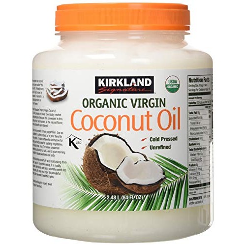 Kirkland Signature Cold Pressed Unrefined Organic Virgin Coconut