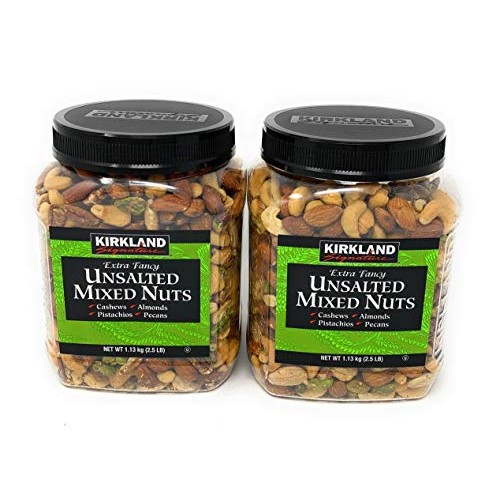 Kirkland Signature Extra Fancy Unsalted Mixed Nuts, 40 Ounces 2