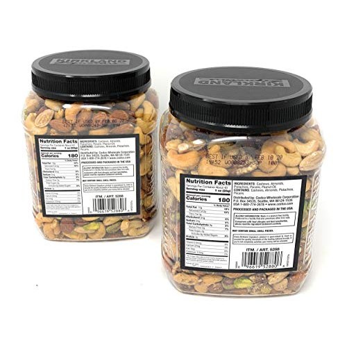 Kirkland Signature Extra Fancy Unsalted Mixed Nuts, 40 Ounces 2