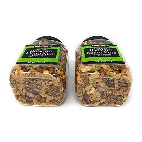 Kirkland Signature Extra Fancy Unsalted Mixed Nuts, 40 Ounces 2
