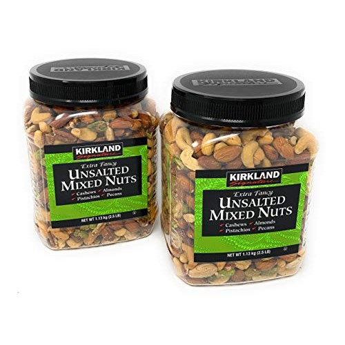 Kirkland Signature Extra Fancy Unsalted Mixed Nuts, 40 Ounces 2