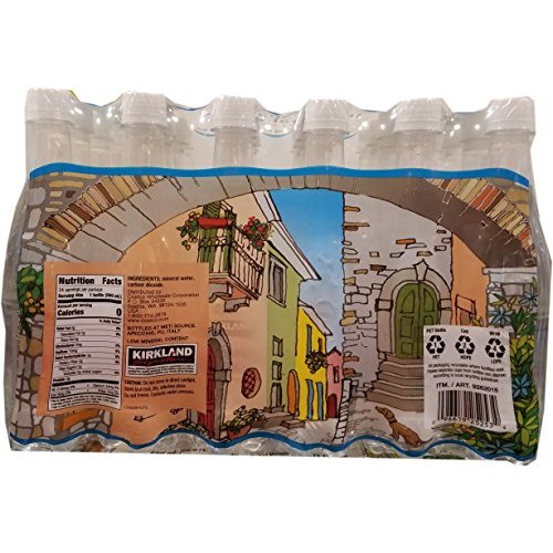 Kirkland Signature Italian Sparkling Water, 24 Count, 405.6 Flui