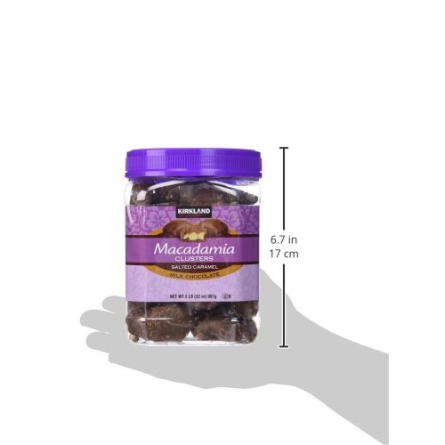 Kirkland Signature Macadamia Clusters Salted Caramel Milk Chocol Kirkland Signature Macadamia Clusters Salted Caramel Milk Chocol
