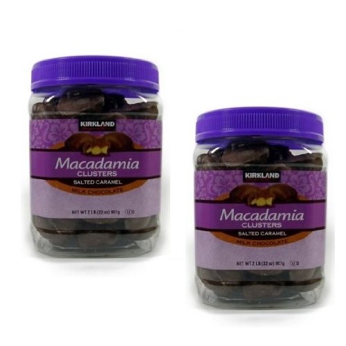 Kirkland Signature Macadamia Clusters Salted Caramel Milk Chocol