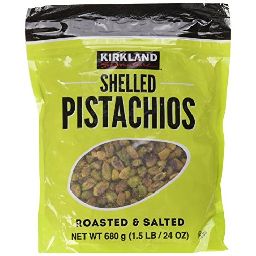 Kirkland Signature Nuts, Shelled Pistachios Roasted &Amp; Salted 24