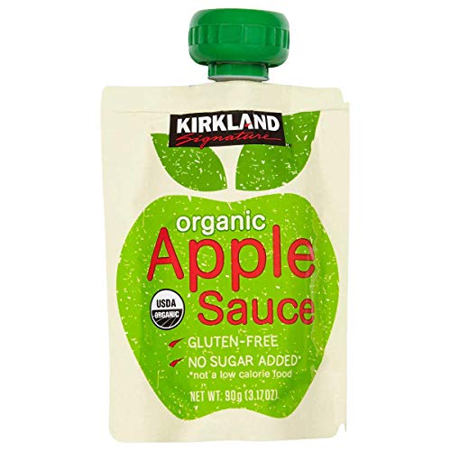 Kirkland Signature Organic Applesauce Pouch, 24 Count