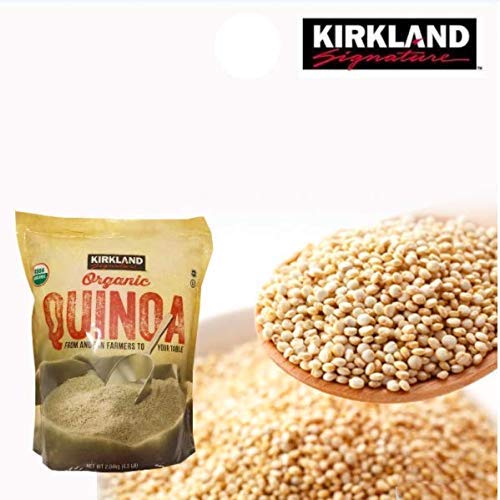 Kirkland Signature Organic Gluten-Free Quinoa from Andean Farmer... Kirkland Signature Organic Gluten-Free Quinoa from Andean Farmer...