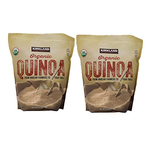 Kirkland Signature Organic Gluten-Free Quinoa from Andean Farmer... Kirkland Signature Organic Gluten-Free Quinoa from Andean Farmer...